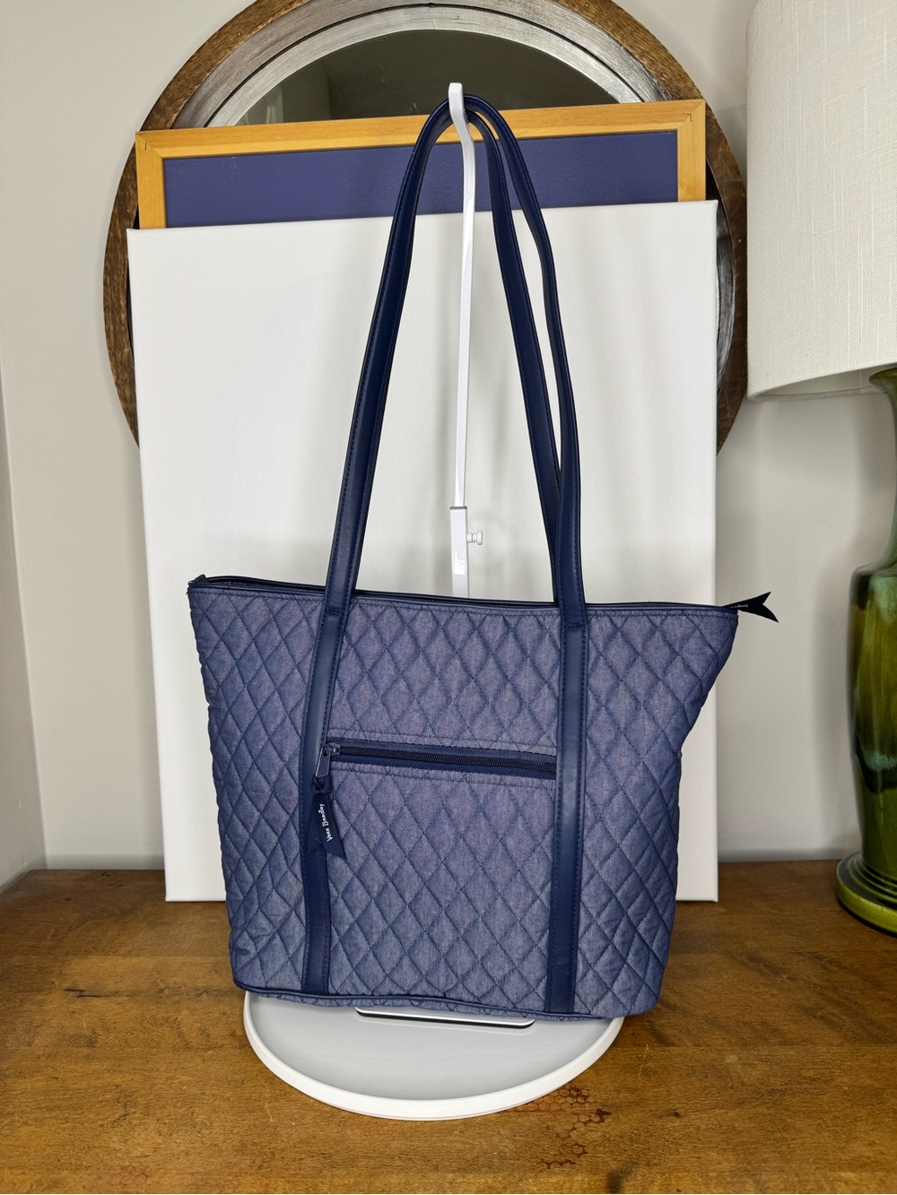 Vera Bradley Quilted Denim Tote